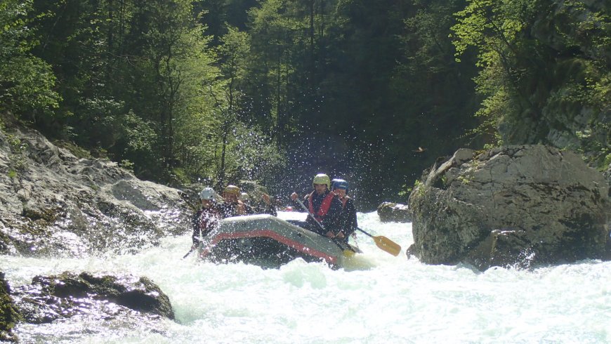 Rafting, Soca, Szlovénia