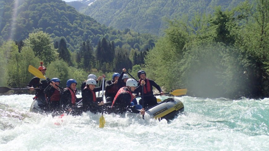 Soca rafting Bovec